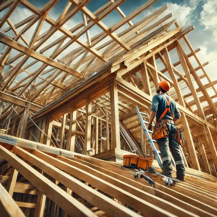 Rénovation de charpente en bois